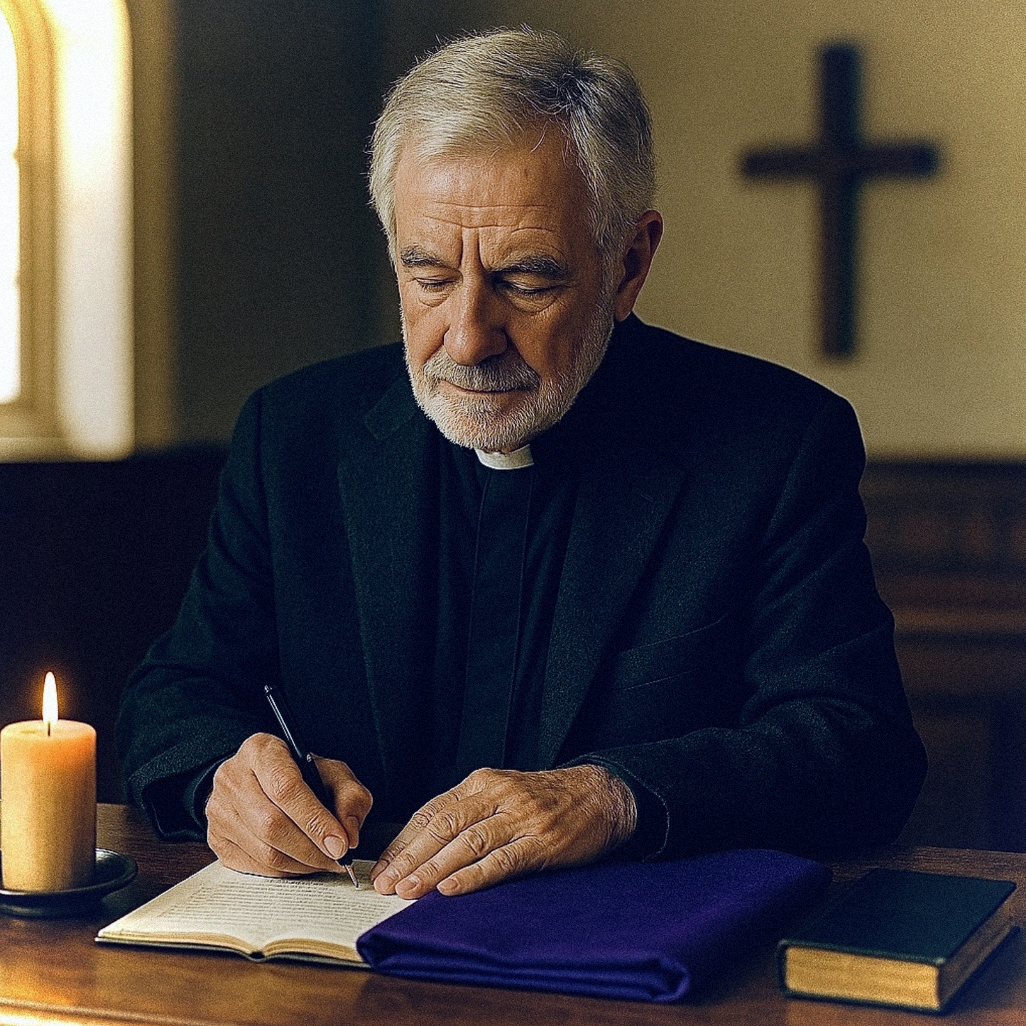 Miracle Purple Prayer Cloth – Hand-Prayed Over by Pastor Michael