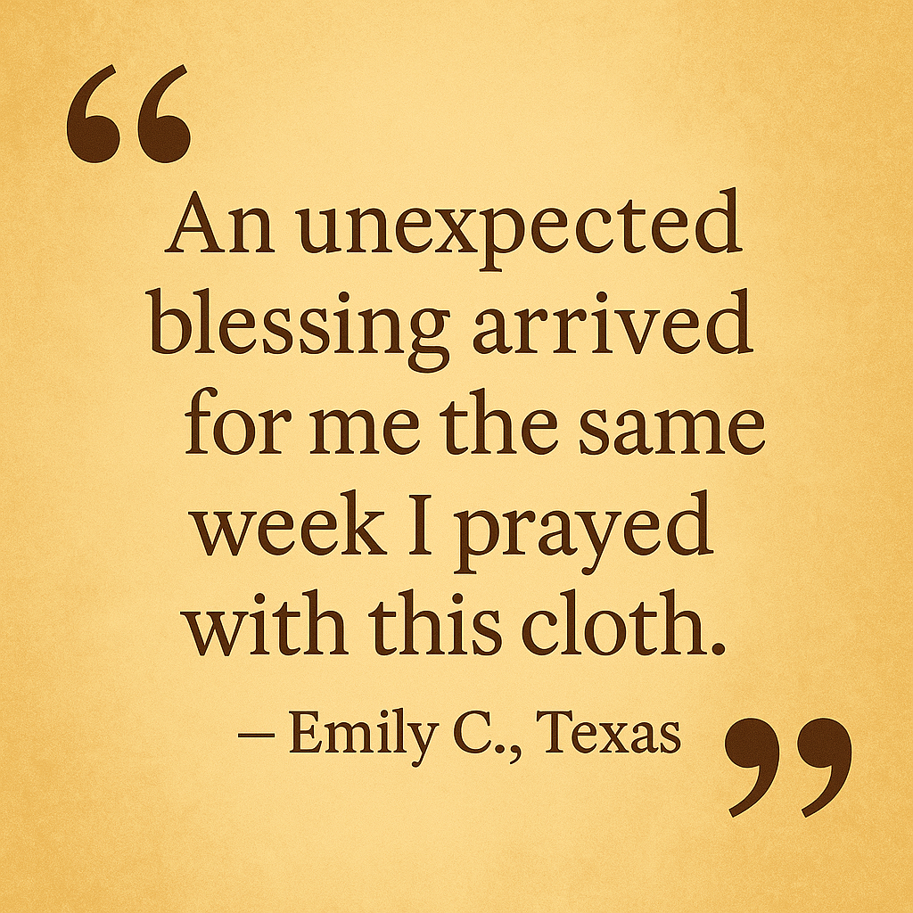 Miracle Purple Prayer Cloth – Hand-Prayed Over by Pastor Michael